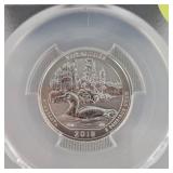 2018 S PCGS PR69 Voyageurs NP-Silver Rev Proof 50th Anniversary