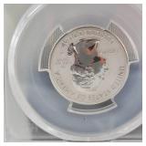 2018 S First Strike 25c PCGS-PR69 Voyageurs NP-Silver Rev PR 50th Ann Coin
