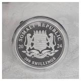2024 2 oz-.999 Silver 200 Schillings