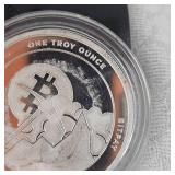 Bit Pay Bitcoin-1oz-.999 Silver Round