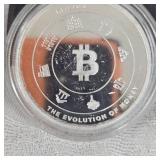 Bit Pay Bitcoin-1oz-.999 Silver Round