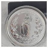 1 oz Silver Lion Round