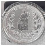1 oz Silver Lion Round