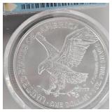 2021 Silver Eagle PCGS MS69, Type 1-2021 Silver Eagle PCGS MS69 Type 2