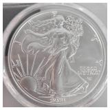 2021 Silver Eagle PCGS MS69, Type 1-2021 Silver Eagle PCGS MS69 Type 2