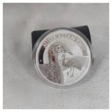2022 1oz Emu Silver Round