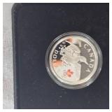 2008 Coloured Lucky Loonie Sterling Silver Coin