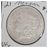 1921 Morgan $1 VFT Condition