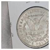 1921 Morgan $1 AU Condition