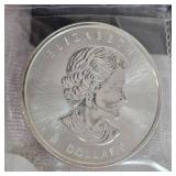2015-1 1/4 oz-.999 Silver Canadian Buffalo