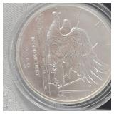 1 oz Lady Godtna/Horse .999 Silver Round