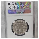 1958 D Franklin NGC MS64 50c