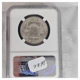 1948 D Franklin NGC MS63 FBL 50c