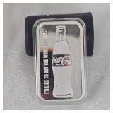 Coca Cola 1 oz-.999 Silver Bar