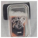 Lion 1 oz-.999 Silver Bar