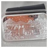 Merry Christmas 1 oz-.999 Silver Bar