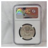 1950 D Franklin NGC MS63 FBL 50c