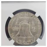 1961 D Franklin NGC MS62 50c