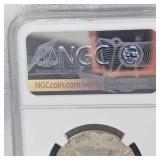 1961 D Franklin NGC MS62 50c