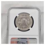 1961 D Franklin NGC MS63 50c