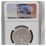 1952 D Franklin NGC MS62 FBL 50c