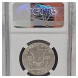 1952 D Franklin NGC MS62 FBL 50c
