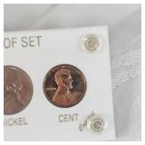 1955 Proof Set UNC Silver