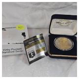 Kirby Puckett 1oz Coin with 24kt overlay, #0613