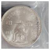 1979 1oz Mexico Silver Coin