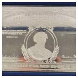 16oz-.999 Silver "The Washington Mint"-Beautiful Bar