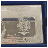 16oz-.999 Silver "The Washington Mint"-Beautiful Bar
