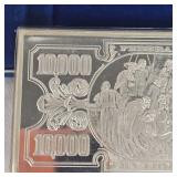 16oz-.999 Silver "The Washington Mint"-Beautiful Bar