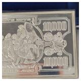 16oz-.999 Silver "The Washington Mint"-Beautiful Bar