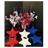 Variety of Fourth of July Decor