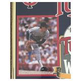 Framed Twins 1987 World Champions Poster