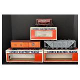 Set of 3 Lionel Electric Trains O-Gauge Cars in Boxes