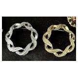 Assorted Vintage Earrings and Necklace