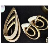 Assorted Vintage Earrings and Necklace