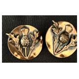 Assorted Vintage Earrings and Necklace