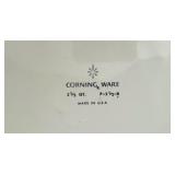 Corning Ware Blue Cornflower Baking Dishes with Glass Lids - Set of