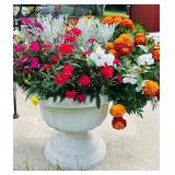 Urn Planter with Flowers
