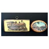 Twi Vintage Decorative Wood Plaques