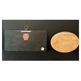 Twi Vintage Decorative Wood Plaques