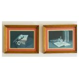 Two Vintage Framed Prints