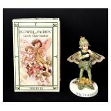 LR- Flower Fairies Box Tree Fairy Figurine with Box