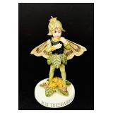 LR- Flower Fairies Box Tree Fairy Figurine with Box