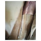 London Fog Tan Trench Coat with Belt and Epaulettes