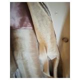 London Fog Tan Trench Coat with Belt and Epaulettes