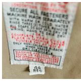 London Fog Tan Trench Coat with Belt and Epaulettes