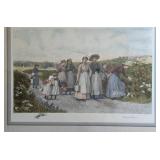Large "Berry Pickers" Print